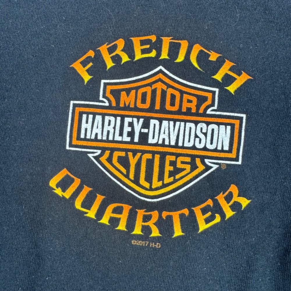 Harley Davidson T Shirt Sz L Voodoo French Quarter New Orleans - Picture 3 of 9